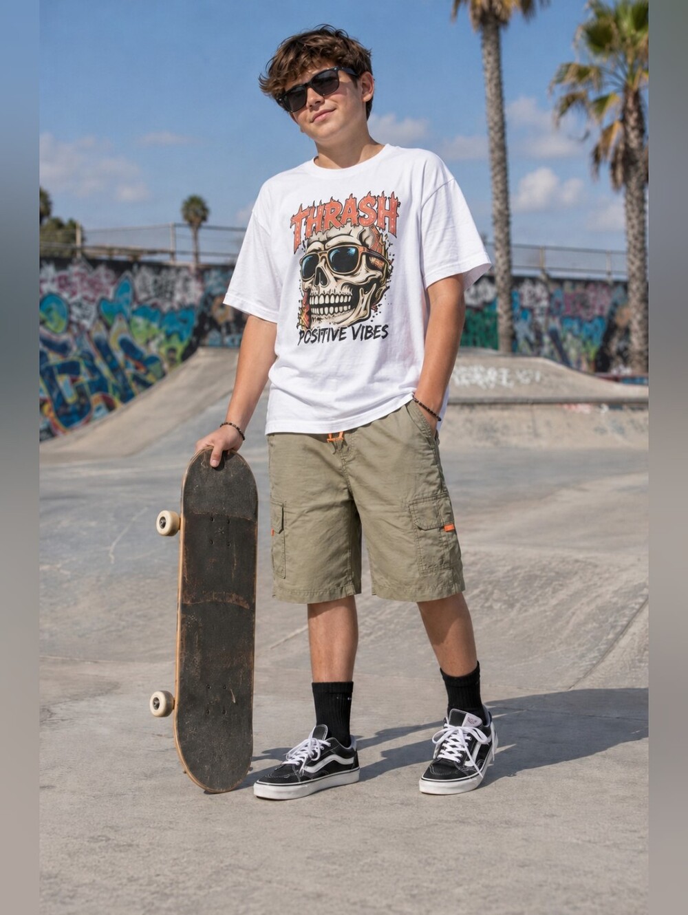 Urban Pipeline SuperStrong Pull-on Cargo Shorts in Tan Casual Boys' XL 18/20 NWT